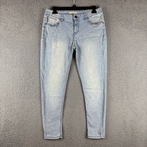 Jealous 21 Jeans Women’s Size 32” Waist Light Wash Blue Hottie Ankle